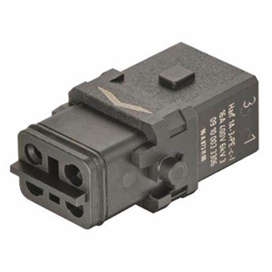 HARTING  Han 1A 紧凑、坚固且功能多样插芯09 10 005 3106