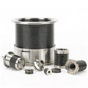 美国专供MW Components 0200A-04-AAL-50-AA - 3.11英寸316L不锈钢挠性波纹管