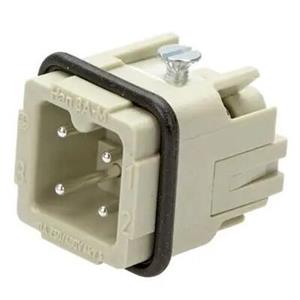HARTING HAN公头单体聚碳酸酯 (PC)插芯Han 3A Push-In, male insert