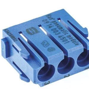 HARTING气动模块Han-MODULAR 3 M/F PNEUMATIC