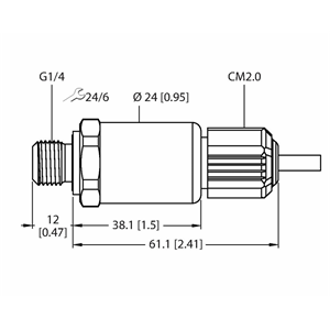 turck图尔克压力传感器PT6R-2004-I2-CM2.0/O