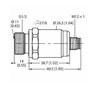 turck图尔克压力传感器PT0.25R-1544-I2-H1143/D840
