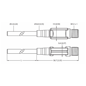 turck图尔克温度传感器TTM-206A-CF-LIUPN-H1140-L150